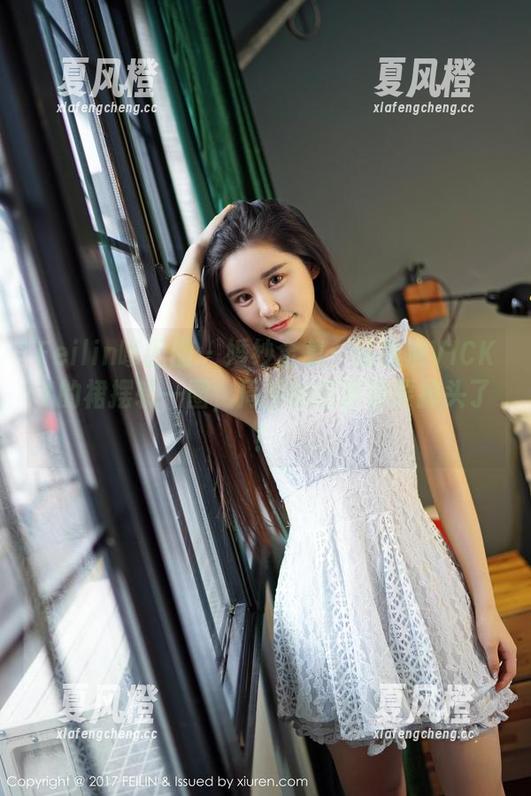 Feilin嗲囡囡-陈雅漫VICKY Feilin嗲囡囡 - 婚纱全集:陈雅漫VICKY的裙摆转一圈,周围的空调都要掉头了!