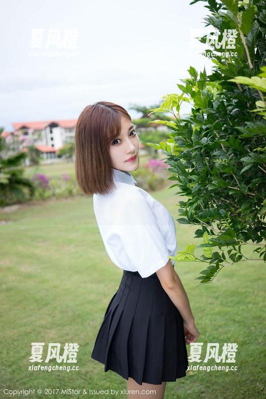 MiStar魅妍社-安沛蕾 MiStar魅妍社 - 天台风味,安沛蕾写真图集里的微妙享受