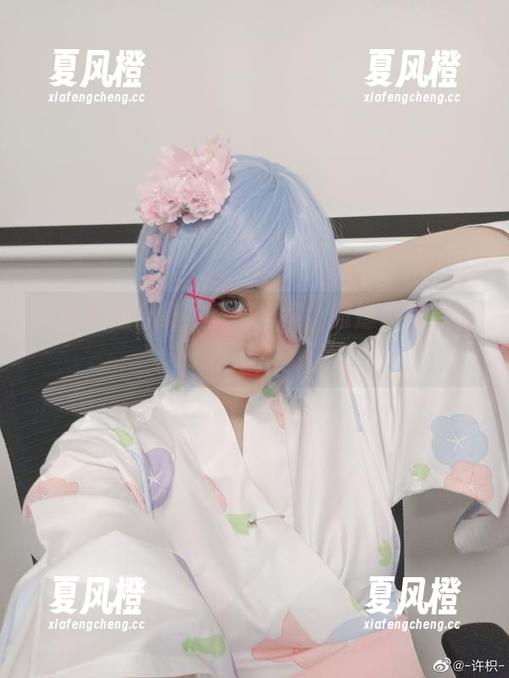 许枳 许枳私拍合集,蕾姆出镜,难道是我想多了?